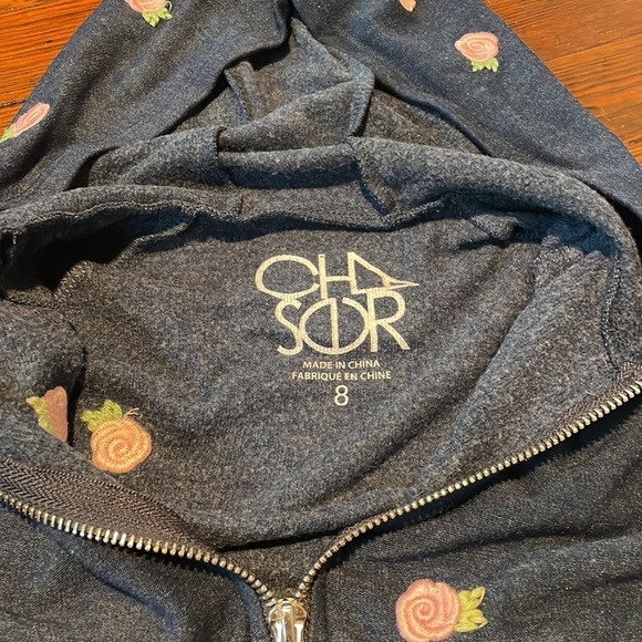 Chasor Kid’s Blue Pants and Zip Up Sweatshirt Size 7 - Picture 10 of 11